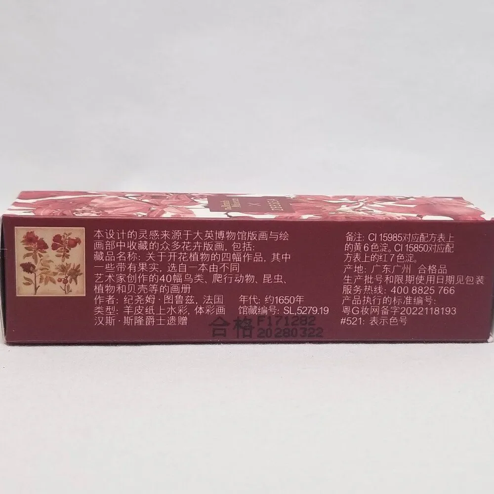The British Museum X Zeesea - Living Colorfully - #521 Summer Flowers Lipstick
